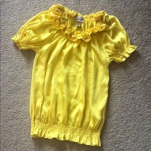Harve Benard Yellow Blouse S